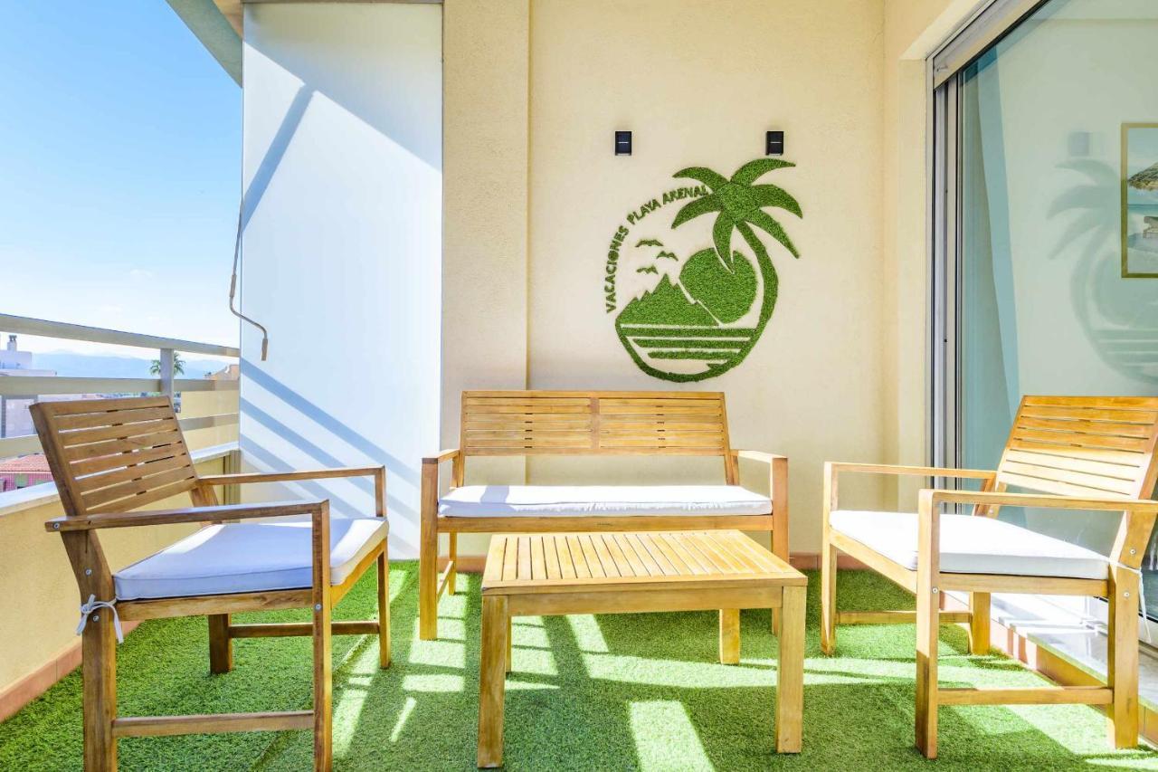 Apart Port Arenal Con Terraza Y Piscina 부리아나 외부 사진
