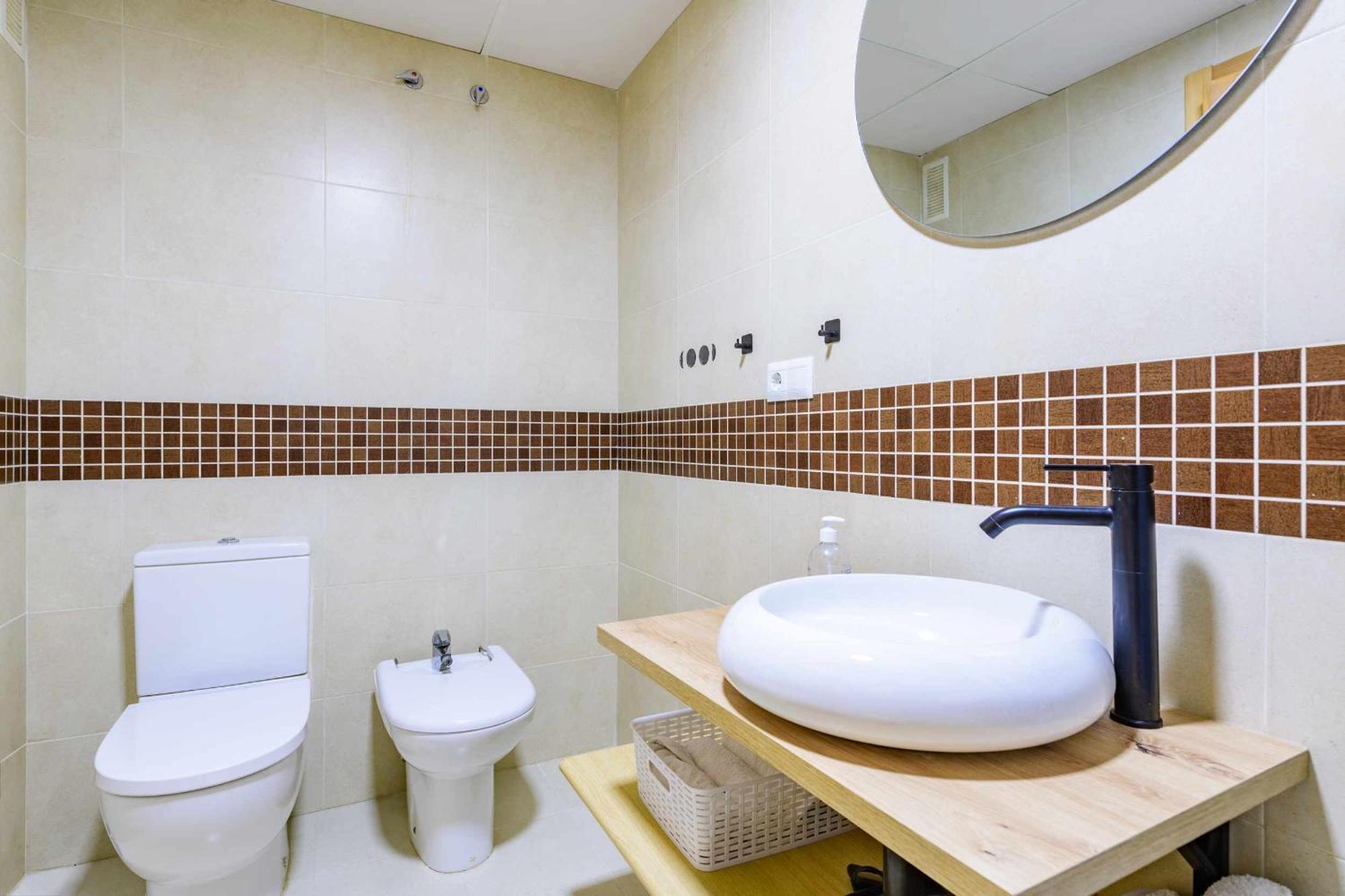 Apart Port Arenal Con Terraza Y Piscina 부리아나 외부 사진
