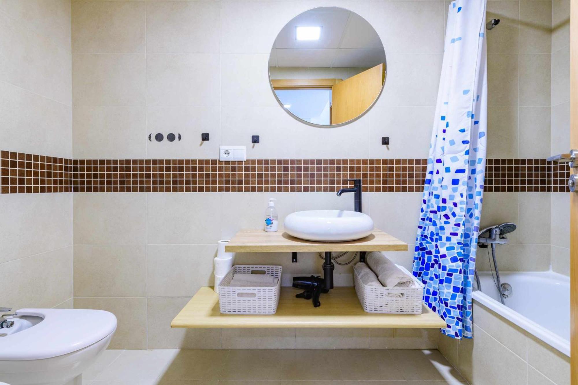 Apart Port Arenal Con Terraza Y Piscina 부리아나 외부 사진