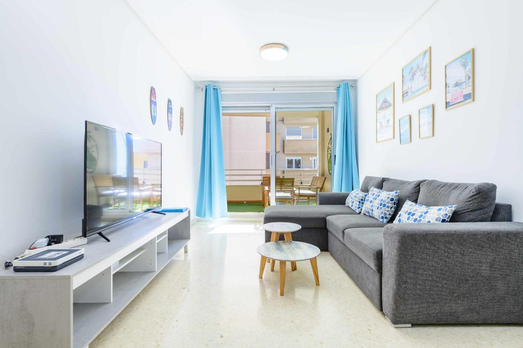 Apart Port Arenal Con Terraza Y Piscina 부리아나 외부 사진